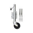 thumbnail image 1 of Vérin de Remorque Rond Pivotant à Roue Pleine de 6 Pouces avec Boulon, Capacité de 540 kg, Roue, Bateau, VR, Pièces, Accessoires, Matériau Durable, 1 of 7