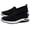 Black 40, variant on Joernso Women Slip-On Sneakers Orthopedic Breathable Mesh Slip-ons Lightweight Diabetic Walking Shoes for Running Errands Office Work