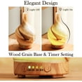 thumbnail image 4 of Porseme 150ml Glass Essential Oil Diffuser Aromatherapy Ultrasonic Cool Mist Humidifier 6 Running Hours Waterless Auto-Off Air Diffusers for Sleeping,Yoga,Office Working Spa and Rest (Desert), 4 of 7