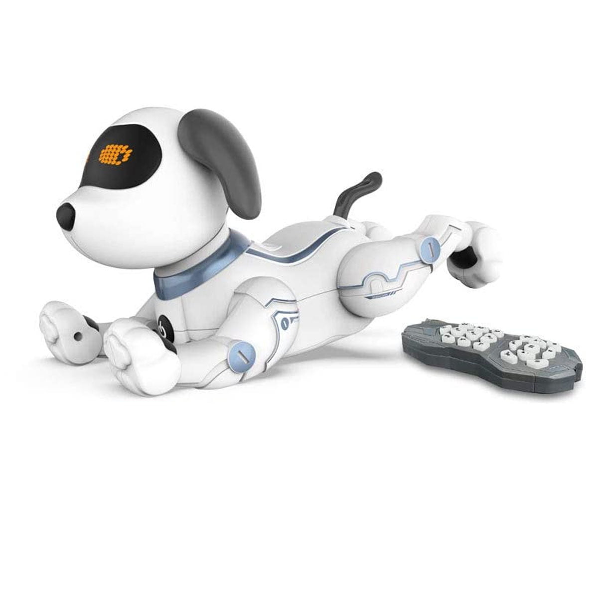 Children i-Robot Puppy Dog Flashing Light & Sound Singing Dancing Steering Blue 