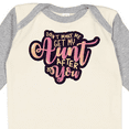 thumbnail image 4 of Inktastic Aunt Funny Niece Girls Long Sleeve Baby Bodysuit, 4 of 5