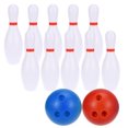 thumbnail image 4 of 2 Ensembles de Miniatures Accessoires de Bowling en Résine Simulation Durables pour Mini Maison, 4 of 9