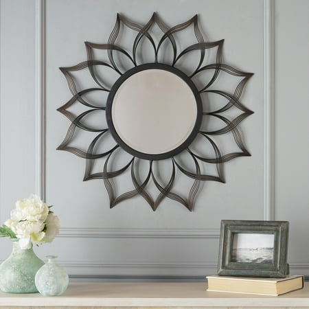 Noble House Angie Floral Metal Modern Contemporary Wall  