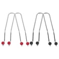 thumbnail image 2 of Miangastore Car Headrest Hangers Stainless Steel Rhinestone 4Pcs 12x7cm, 2 of 8