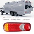 thumbnail image 3 of Waterproof Trailer Truck Rear Tail Stop Indicator Light 46LEDs 3-Color 12V, 3 of 4