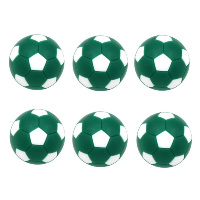 6 Pack Sports Foosball Table Soccer Replacement Balls Mini Soccer