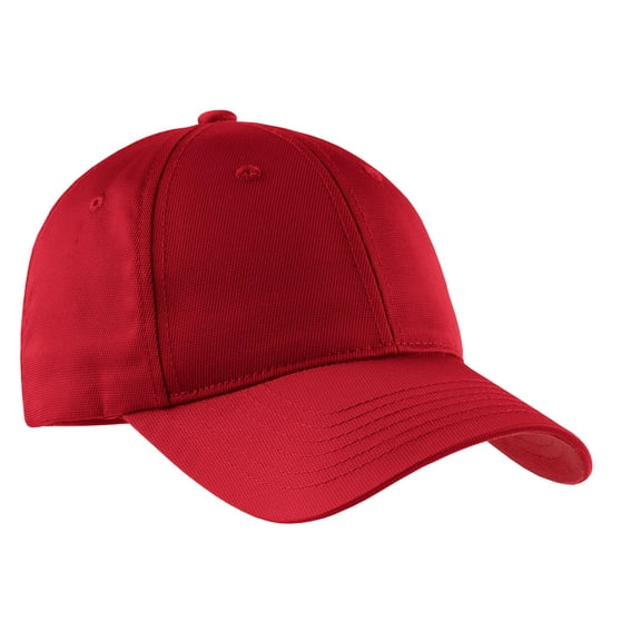 Sport-Tek Youth Dry Zone Nylon Cap-One Size (True Red)
