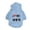 Blue, variant on Dog Hoodie for Small Medium Dog Boy Girls, Pet Pullover Sweatshirt with Letter I Love My Mom and Leash Hole, Soft Spring Fall Sweater Chihuahua Yorkie Cat Apparel(Green M)