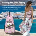 thumbnail image 5 of Hello Kitty Sling Bag for Women, Crossbody Sling Backpack Daybackpack, Cute Shoulder Bag Chest Bag for Travel Hiking Cycling, 15.3*7.2*3.5 Inch, 5 of 6