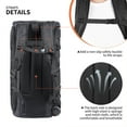 thumbnail image 3 of Foldable Bluetooth-compatible Speaker Storage Bag Large Capacity Speaker Backpack Breathable Accessories for JBL Partybox 310 Camouflage, 3 of 6