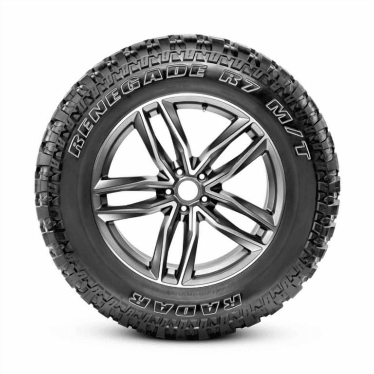 Radar Renegade R7 M/T Mud Terrain Light Truck Tire, LT33X12.50R20