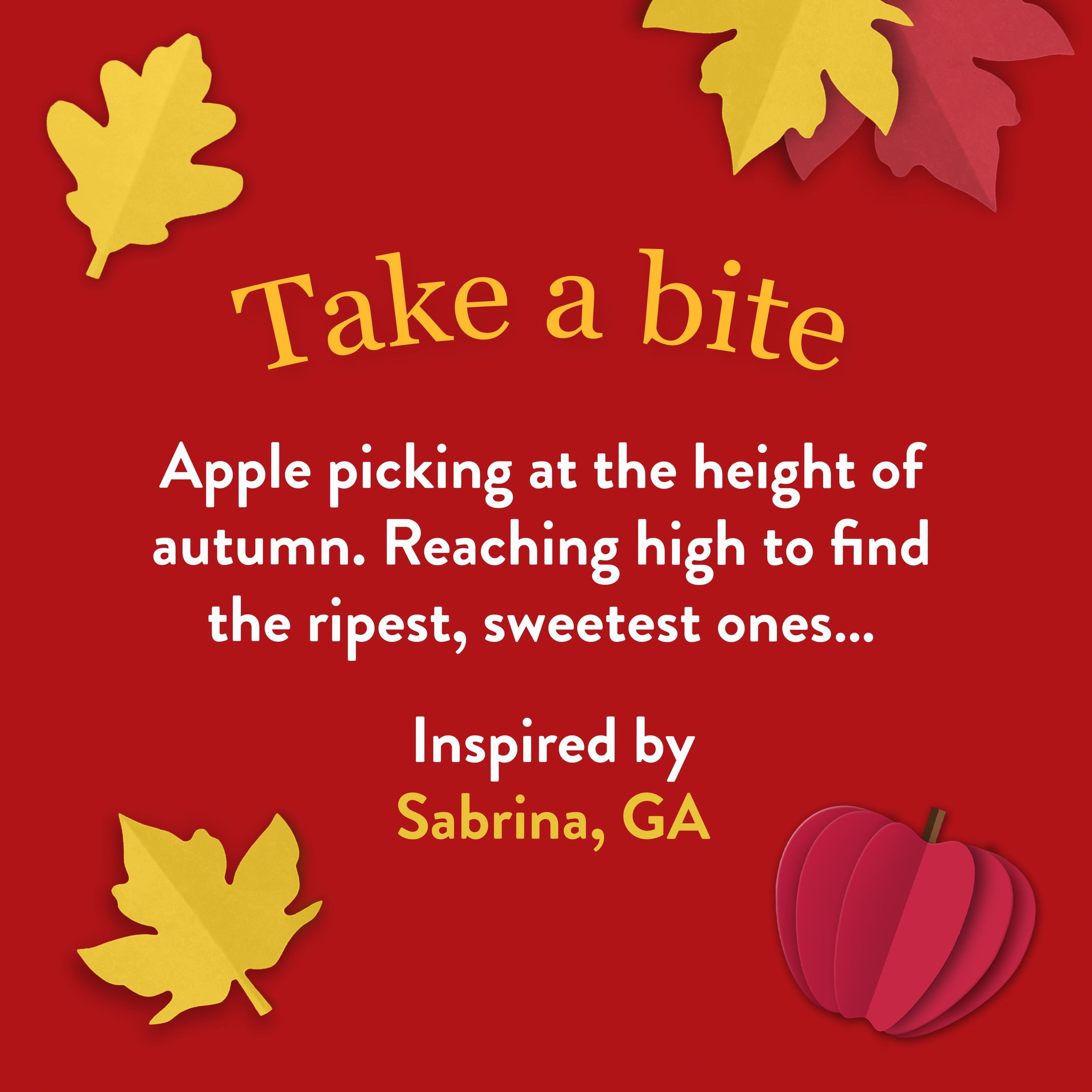 Find Your Happy Place Autumn Apple Picking Moisturizing Body Lotion for Dry Skin Apple and Frosted Berry 10 oz