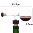 thumbnail image 2 of Aireador de Vino Tinto, Vertedor Portátil y Decantador Rápido, Vidrio, Forma de Melocotón., 2 of 5