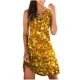 thumbnail image 2 of Mefallenssiah Robe Imprimée Sans Manches Aguichant de Mode pour Femmes Wintaee, 2 of 5