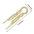 thumbnail image 4 of Xihbxyly Accesorio para El Cabello, Elegante Peine Insertable, Horquilla Multifuncional Duradera, Fácil de Hacer Moños, Uso Diario, Peinado para Ocasiones Especiales, Realza Tu Look., 4 of 6