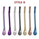 thumbnail image 5 of Drinking Straw Stainless Steel Yerba Mate Straw Gourd Bombilla Filter Spoons Reusable Metal Pro Tea Tools Bar Accessories, 5 of 5
