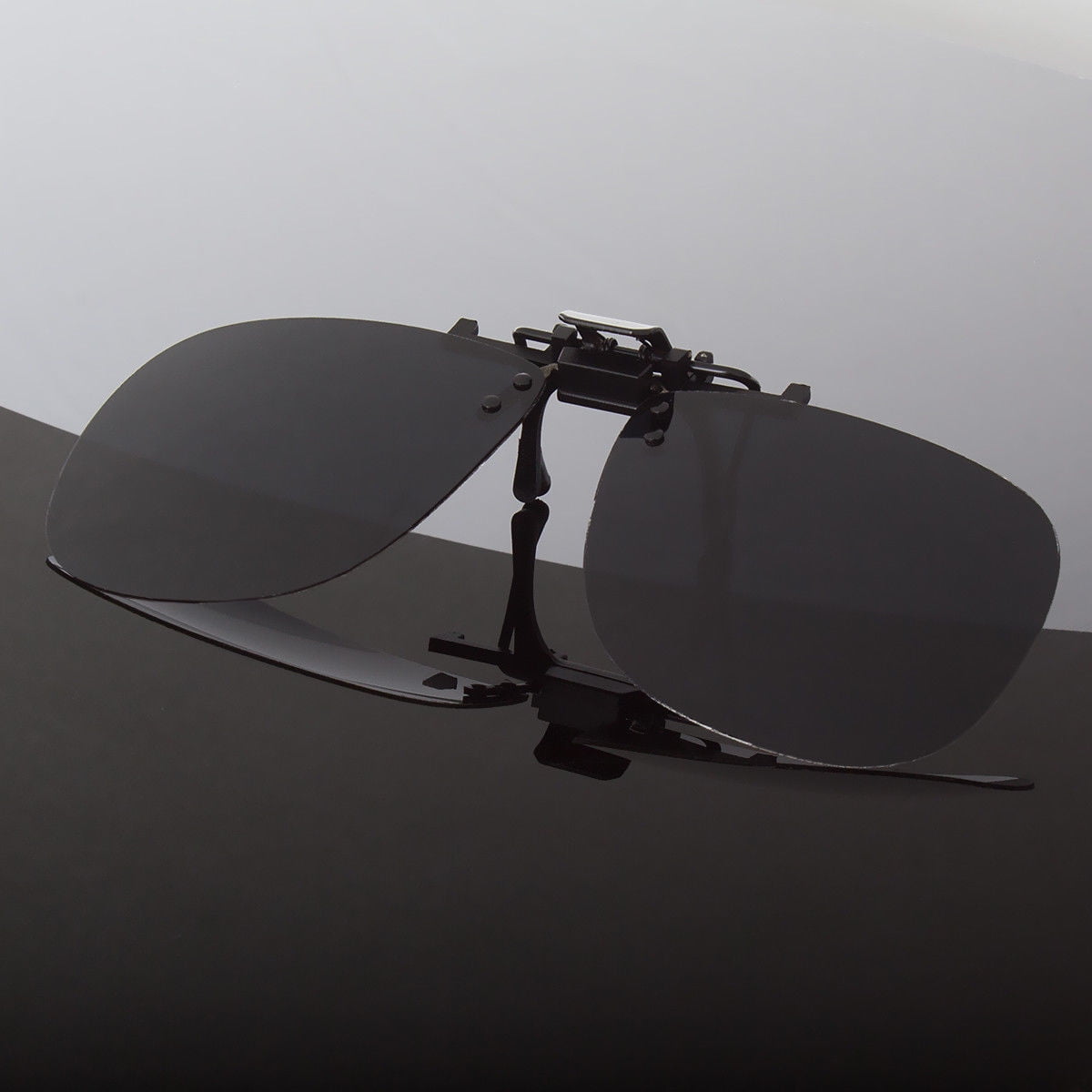 Polarized Day Vision Flipup Clipon Lens Driving Glasses SunglassesUS