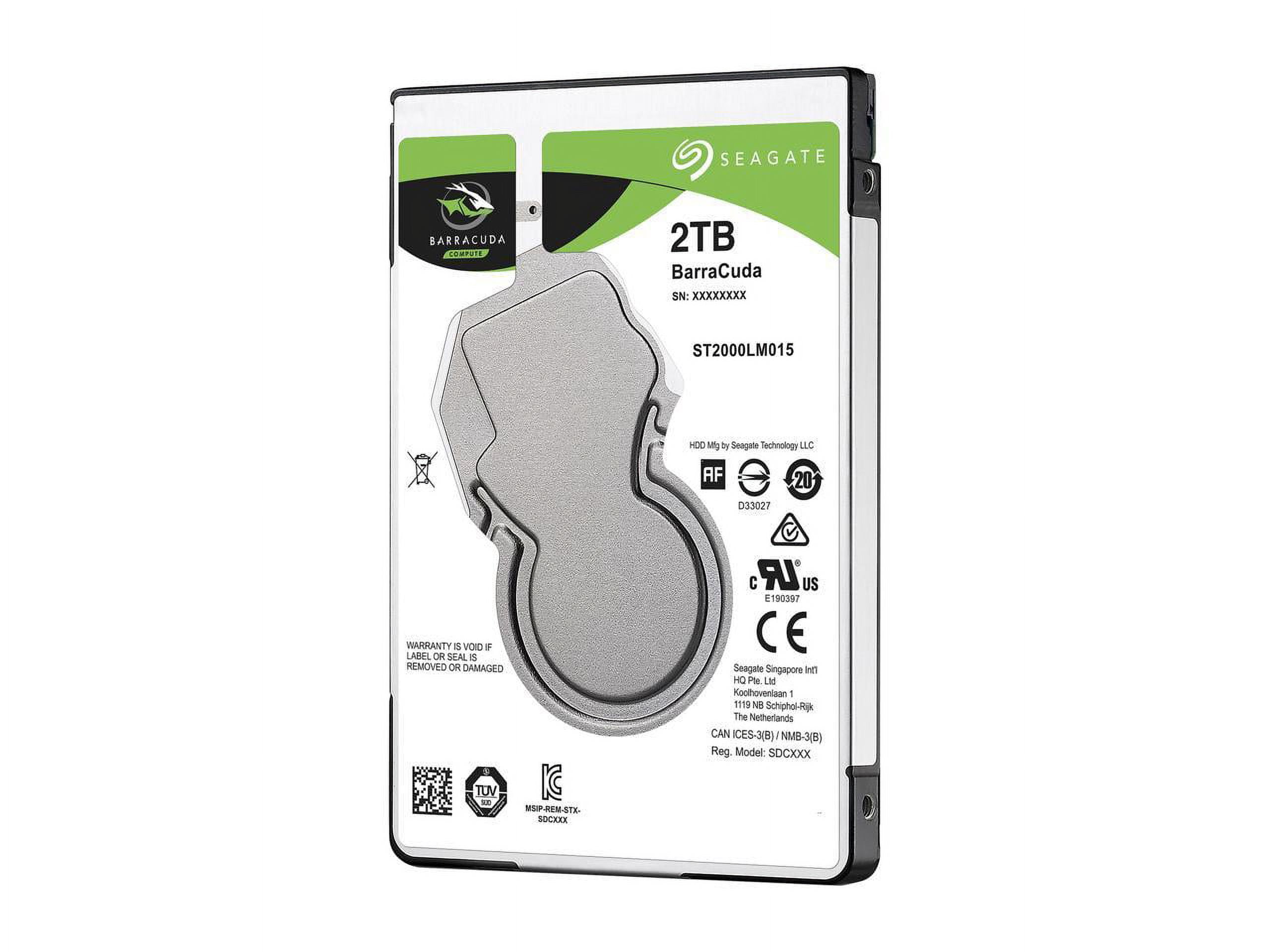 Seagate Guardian BarraCuda ST2000LM015 - Hard drive - 2 TB