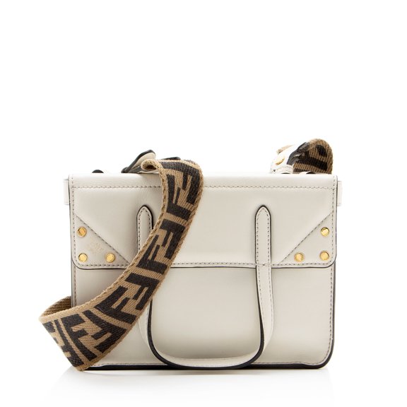 Pre-Owned Fendi Leather Grace Flip Mini Tote