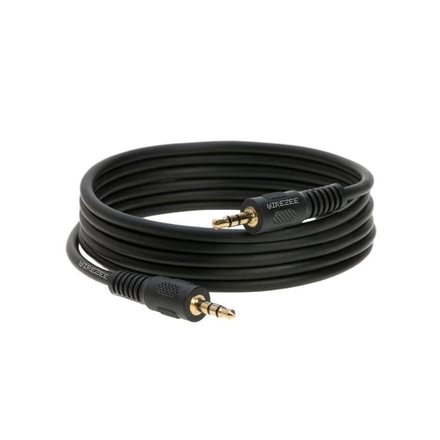 Câble Audio Stéréo Mâle 3,5 mm à 3,5 mm - 3 Pi, 6 Pi, 12 Pi, 25 Pi, 50 Pi, 100 Pi (6 Pi)