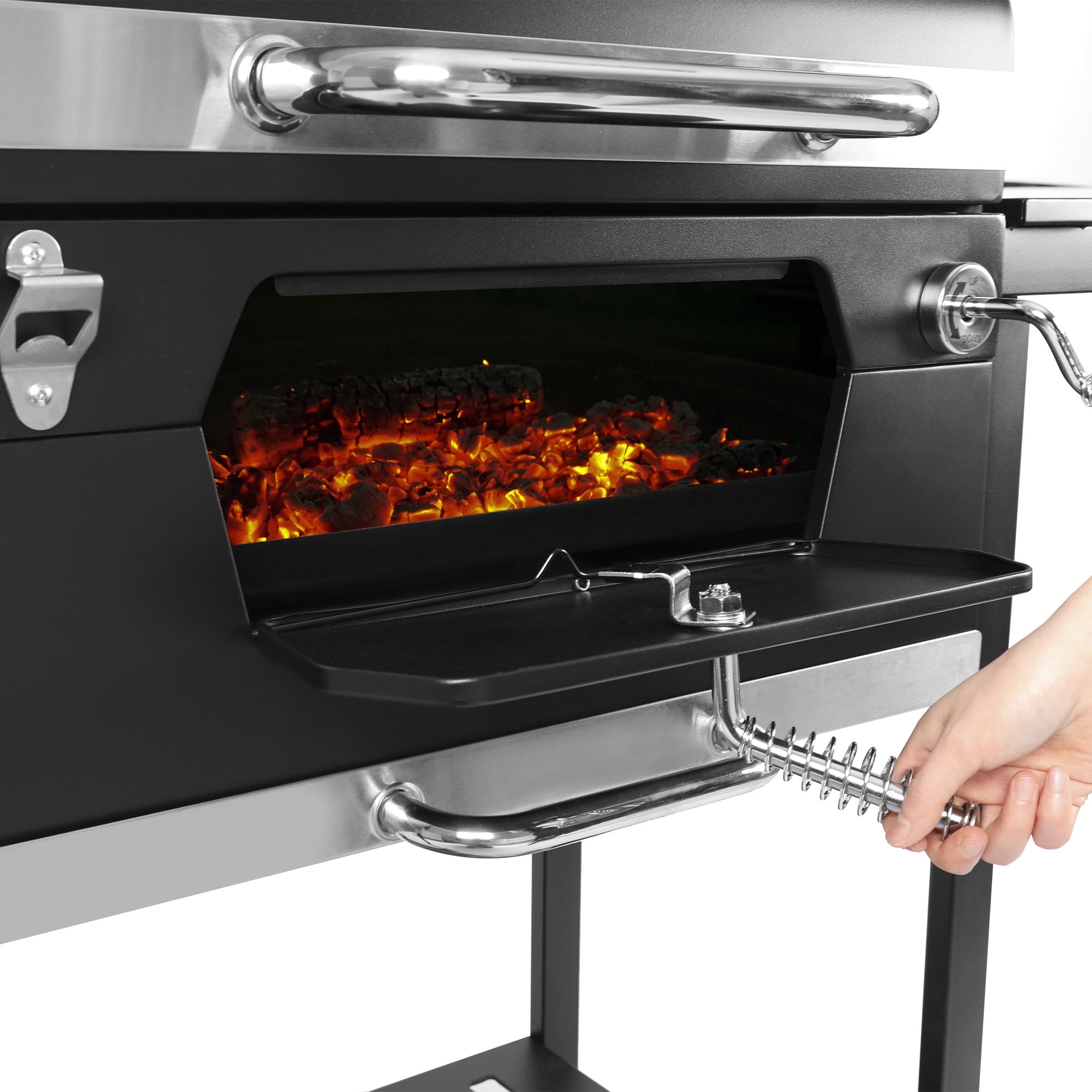 Royal Gourmet 24" CD1824EC, Charcoal BBQ Grill with Cover