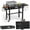 Black, variant on SKOK Portable Adjustable Grill Table 31 x 17 Folding Outdoor Sturdy for 17/22/32 Inch Griddle