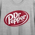 thumbnail image 2 of Dr Pepper Just What the Dr. Ordered Crew Neck Short Sleeve Gray Heather Women's Crop Top-Small, 2 of 4