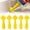Yellow, variant on Caulk Tips Silicone Finishing Nozzle Set 5 Sizes, Yellow, 3.9x1.6 Inch