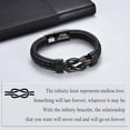 thumbnail image 3 of 13th 16th 17th 18th 21st Birthday Gifts for Boys Him Male, Happy Birthday Leather Bracelet Gifts for 13 16 18 21 Year Old Boy Male Man Son Grandson Nephew Brother Friend with Sweet Birthday Card, 3 of 5