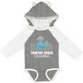 thumbnail image 3 of Inktastic Newport Beach California Whale Watching Boys or Girls Long Sleeve Baby Bodysuit, 3 of 5