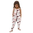 thumbnail image 1 of WEAIXIMIUNGChristmas Girls' Print Tank Jumpsuit Romper with Harem Pants 3-4Years, 1 of 5