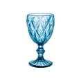 thumbnail image 1 of Juego de 6 Copas de Cristal Labrado VITTORI Copas de Vino Color Azul cobalto 245 ml, 1 of 5