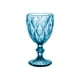 thumbnail image 1 of Juego de 6 Copas de Cristal Labrado VITTORI Copas de Vino Color Azul cobalto 245 ml, 1 of 5