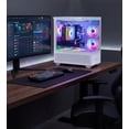 thumbnail image 4 of Evounic White ARGB Gaming PC Workstation Combo – i7 Xeon up to 3.6GHz, GeForce GTX 1080 8GB GDDR5X, 32GB RAM, 512GB SSD + 1TB HDD, WiFi 6 & BT 5.4, 8× ARGB Fans, Windows 11, RGB Keyboard & Mouse, 4 of 7