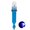 Blue, variant on BIMZUC White LED Beacon Lamp Intelligent Light Control IP65 Waterproof High Visibility Marine Ship Signaling Marker Safety Emergency Light Pack of 1