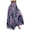 Purple, variant on Angala Women's Vintage Floral High Waist Wide Leg Pants Casual Loose Fit Trousers Soft Beautiful Women's Casual Pants