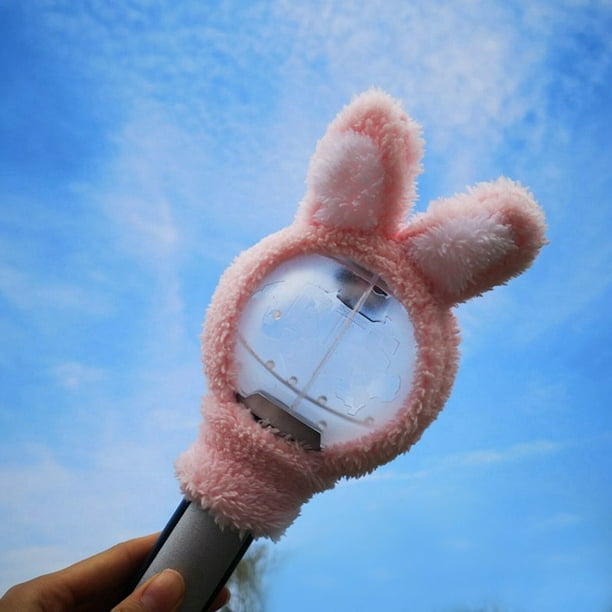 Uqezagpa Lightstick - Funda de felpa para espectáculos de conciertos de ídolos TXT para fiestas de fanáticos, animación, lindo adorno de orejas de animales Uqezagpa Lightstick - Funda de felpa para espectáculos de conciertos de ídolos TXT para fiestas de fanáticos, animación, lindo adorno de orejas de animales