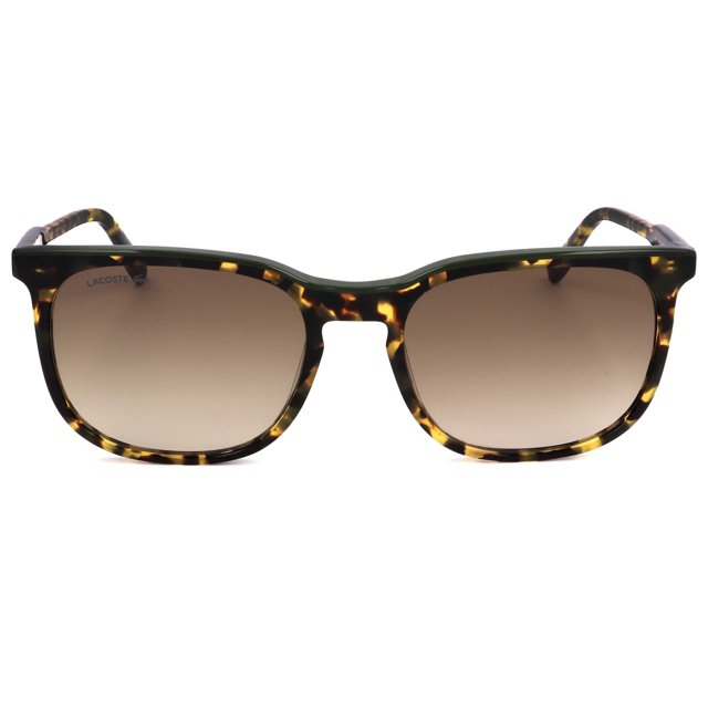 Gafas de sol rectangulares marrones para hombre