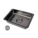 thumbnail image 5 of Fregadero de mesa para camping, lavabo de acero inoxidable de un solo cuenco, fregadero de mesa de cocina para cocina, interior, exterior, barbacoa,, 5 of 7