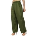thumbnail image 2 of Bimba Check Printed Nightwear Button-Down Shirt With Pajama Pant 2 Pcs Set - 24, 2 of 6