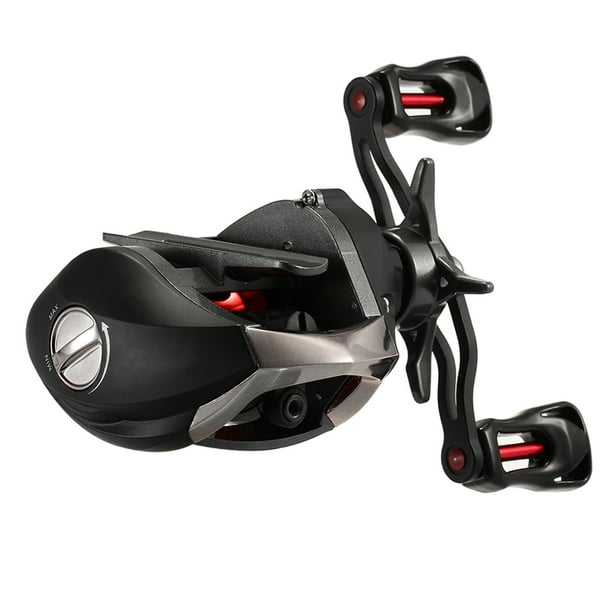 Rueda de pesca Lixada 12 + 1 Ball Bearings Baitcasting Reel Fishing Fly Carrete de alta velocidad de Lixada Rueda de pesca
