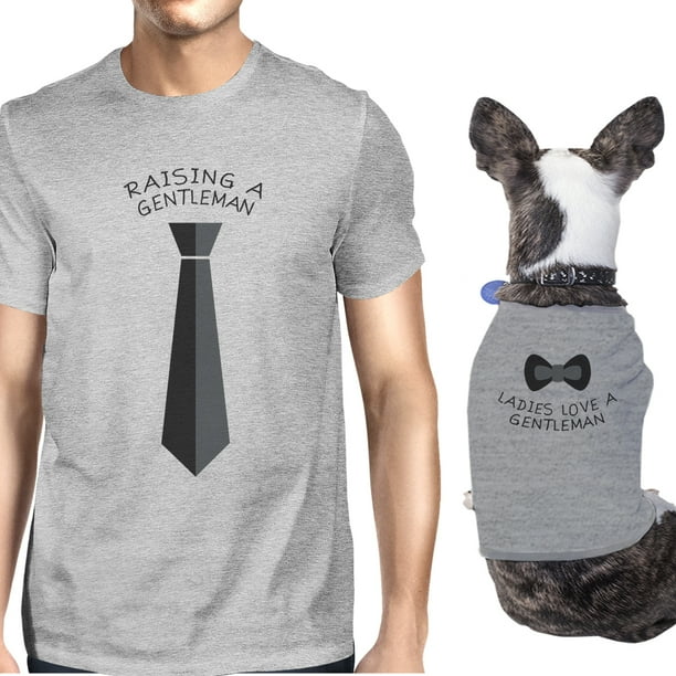 cat and owner matching shirts