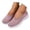 Pink, variant on Modisza Breathable Walking Shoes for Women Slip on Summer Casual Sneakers Comfortable Knitted Upper Memory Foam Work Shoe Red Size 6