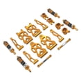 thumbnail image 3 of Piezas de metal para coche RC 1/16 perfke cabezales de dirección varilla de conexión, 3 of 7