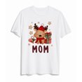 thumbnail image 4 of Estampado navideño de ciervos, ropa a juego para la familia, camiseta para madre e hija, camiseta para mamá, papá, niña y niño, look de fiesta, camiseta para bebé, 4 of 5