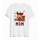 thumbnail image 4 of Estampado navideño de ciervos, ropa a juego para la familia, camiseta para madre e hija, camiseta para mamá, papá, niña y niño, look de fiesta, camiseta para bebé, 4 of 5