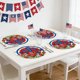 thumbnail image 4 of CaiYueKe Independence Day Placemats Set of 4, 14x14 inch Round Printed Non Slip Placemats, Patriotic Red White Blue Stars Table Mats, Washable Heat Resistant Kitchen Dining Decor, 4 of 8