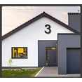 thumbnail image 3 of CHAO Placa de número de casa, 10.0 in (8, negro), números de puerta modernos, placa de aleación de zinc, números de dirección de casa, 3 of 5
