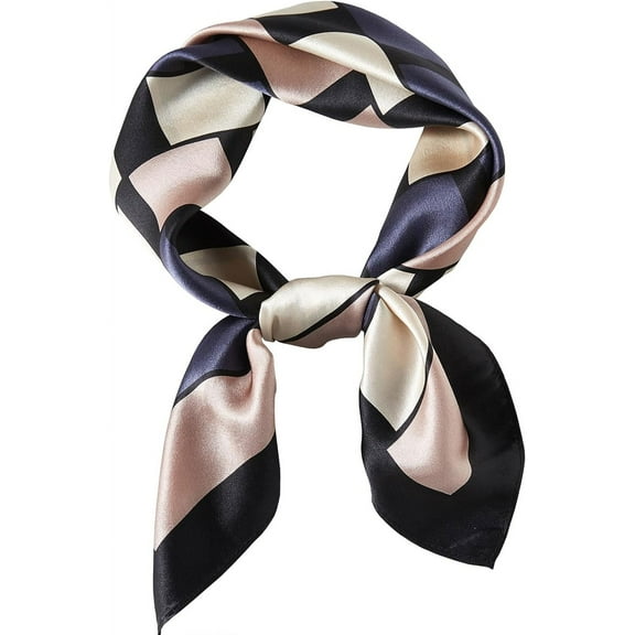 CAILDANL 100% Mulberry Silk Square Scarf 27''x27'' Neck Scarf Hair Scarf Headscarf Bandanas for Women