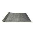 thumbnail image 2 of Ahgly Company Indoor Square Oriental Gray Industrial Area Rugs, 4' Square, 2 of 4